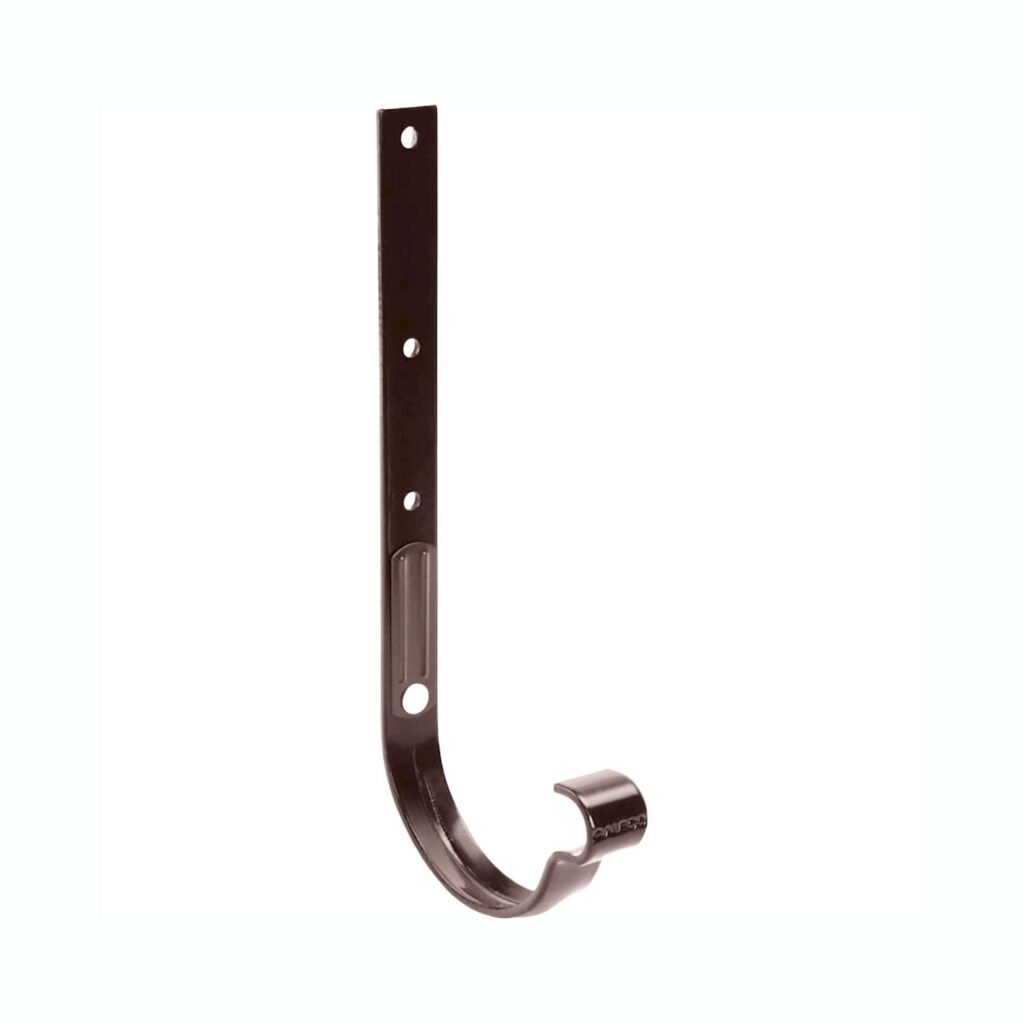 Кронштейн довгий посилений металевий Galeco PVC 110mm/4mm