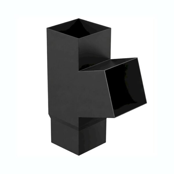 Трійник сталевий Galeco QSTALYO PRO 80x80mm/72°
