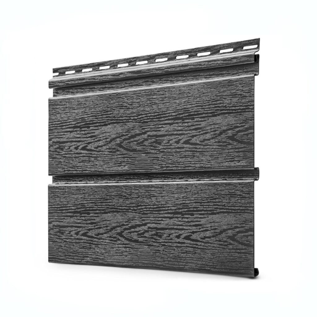 Панель чорна з прихованою перфорацією 300x3000 (0.9 м2) Софіт RainWay Premium
