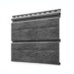 Панель чорна з прихованою перфорацією 300x3000 (0.9 м2) Софіт RainWay Premium