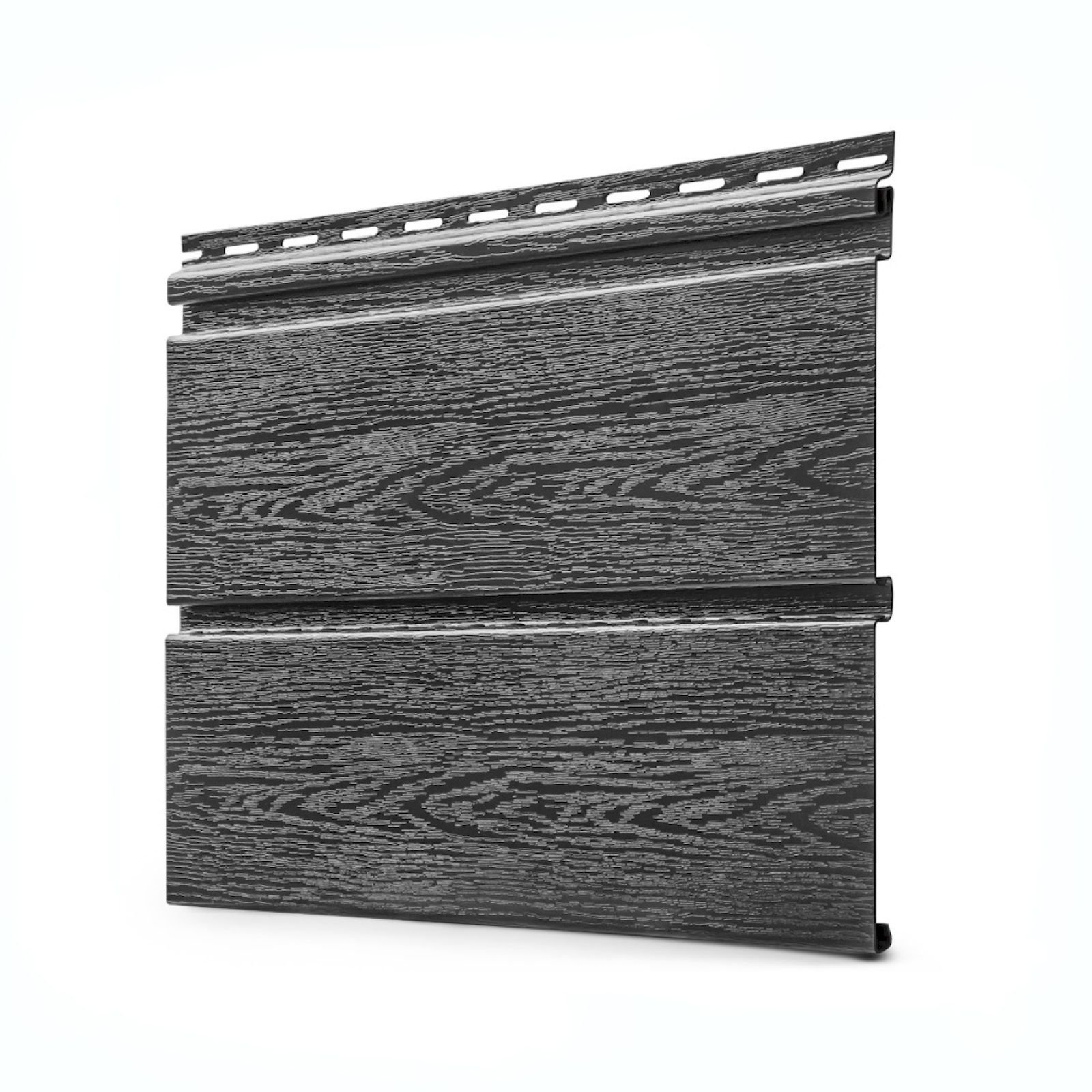 Панель чорна з прихованою перфорацією 300x3000 (0.9 м2) Софіт RainWay Premium
