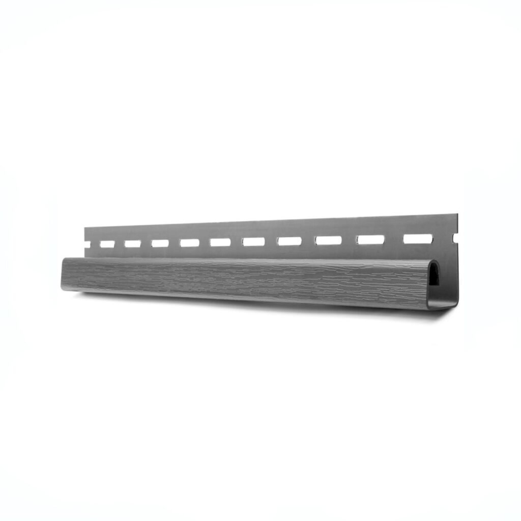 J-профіль графітовий L-3000 мм Софіт RainWay Premium