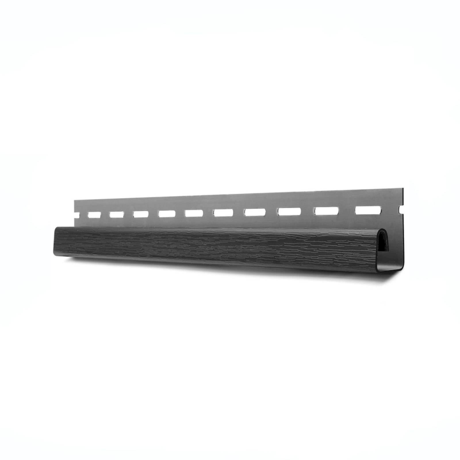 J-профіль чорний L-3000 мм Софіт RainWay Premium